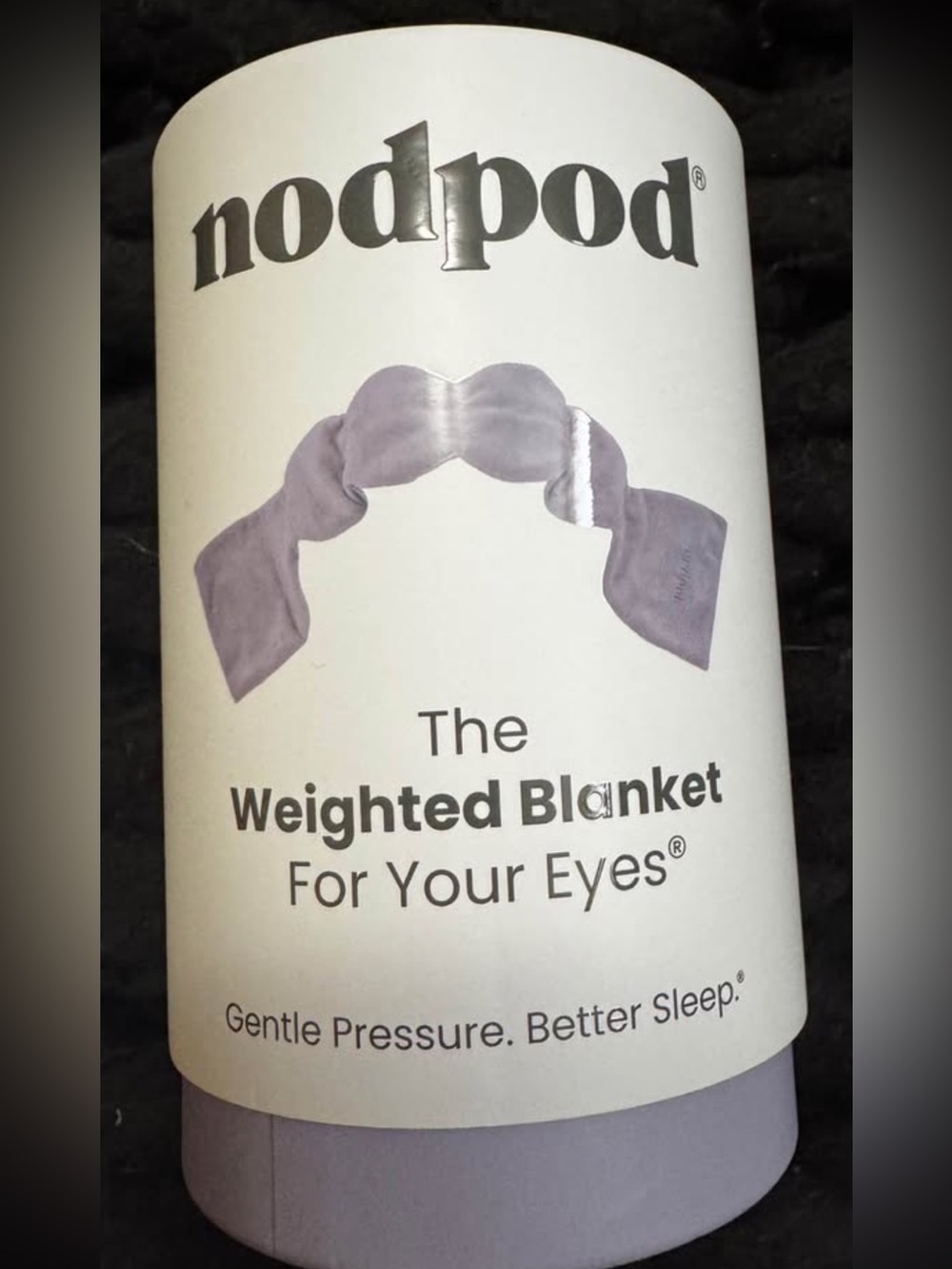 nodpod Lavender Eye Weighted Blanket for Women